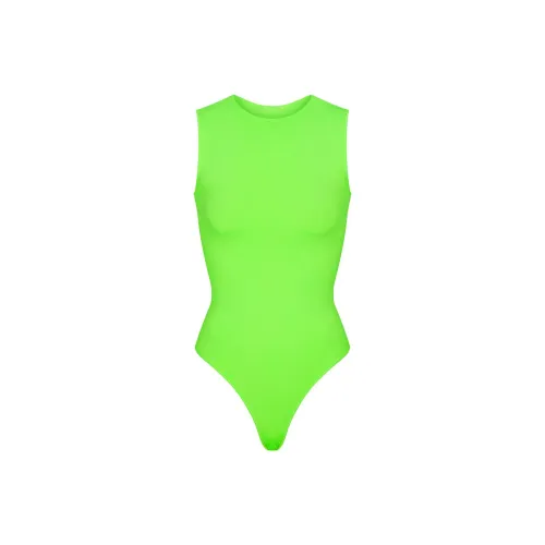 Skims Bodysuits Women's Neon Green