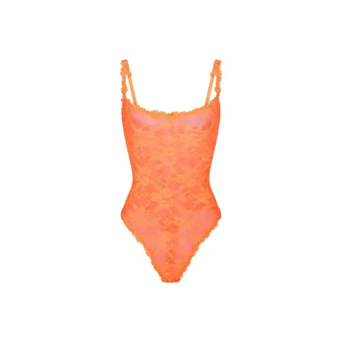 Skims Bodysuits Women's Orange