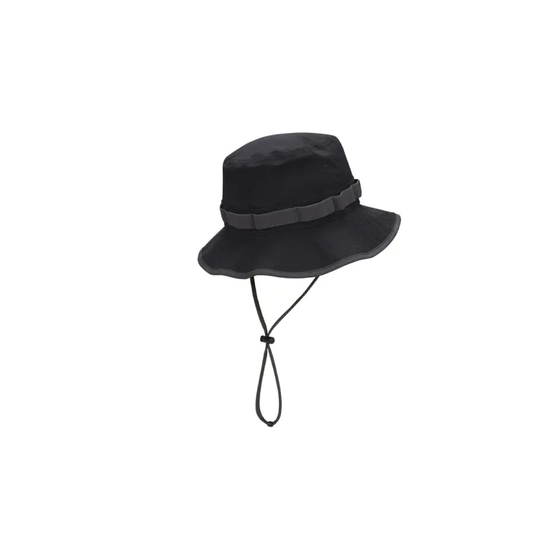 Nike Cotton Bucket Hats Unisex Black-1