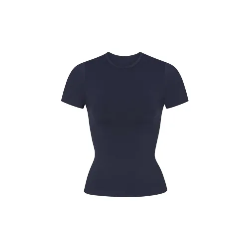 Skims T-Shirts Women's Marine Blue