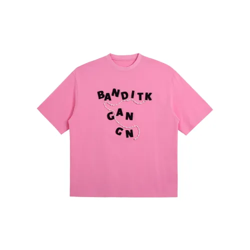 BANDITK GANGN T-Shirts Unisex Rose Red