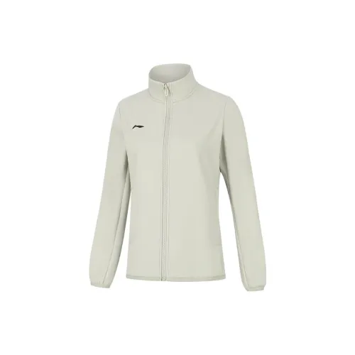 LINING Fitness Series Jackets Women's Camel Gray