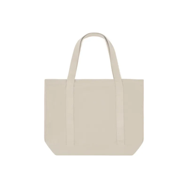 Maison Kitsune Cotton Tote Bag, Shopping Bag, Shoulder Bag, Handbag Regular Women's Beige-2