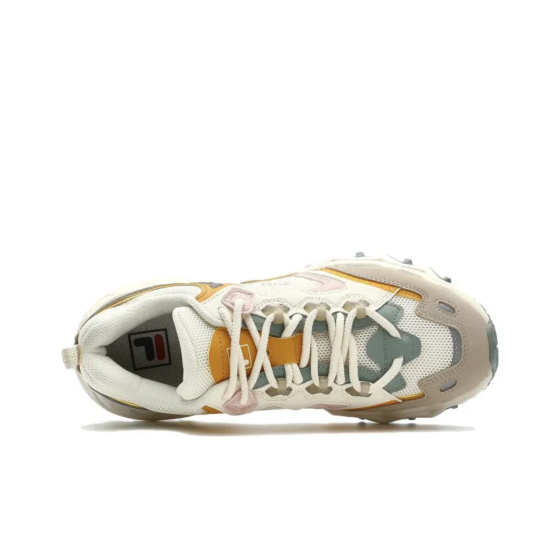 FILA Oakmont 3 Sport Shoes 'White Orange Green' Women's-2