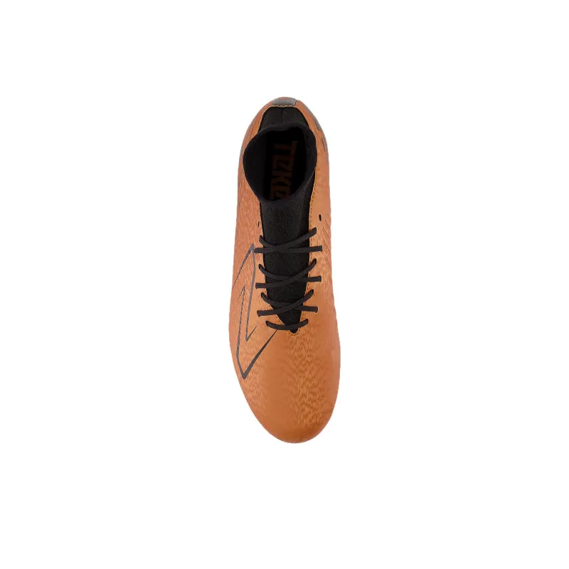 New Balance Tekela V4 Magique FG Anti Slip Wear Resistant Soccer Shoes Unisex Copper Black-3