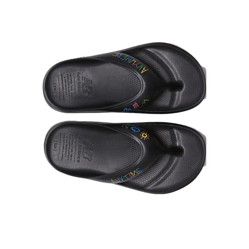 New Balance X Worksout Slippers 'Black'-2