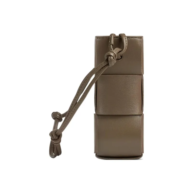 Bottega Veneta Calfskin Shoulder Bag Crossbody Bag Women's Brown-1