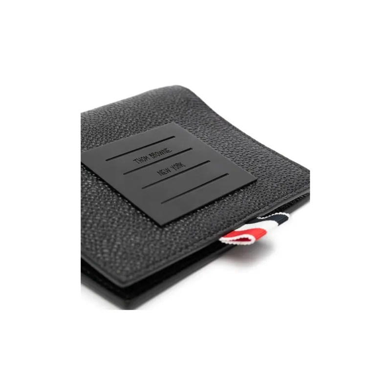 THOM BROWNE Shoulder Strap Bi fold Wallet-3