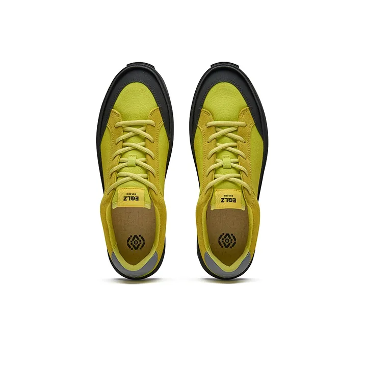 EQLZ EQUALIZER Fault 23 Lo Low Top Skateboard Shoes Unisex Ocean Yellow-3