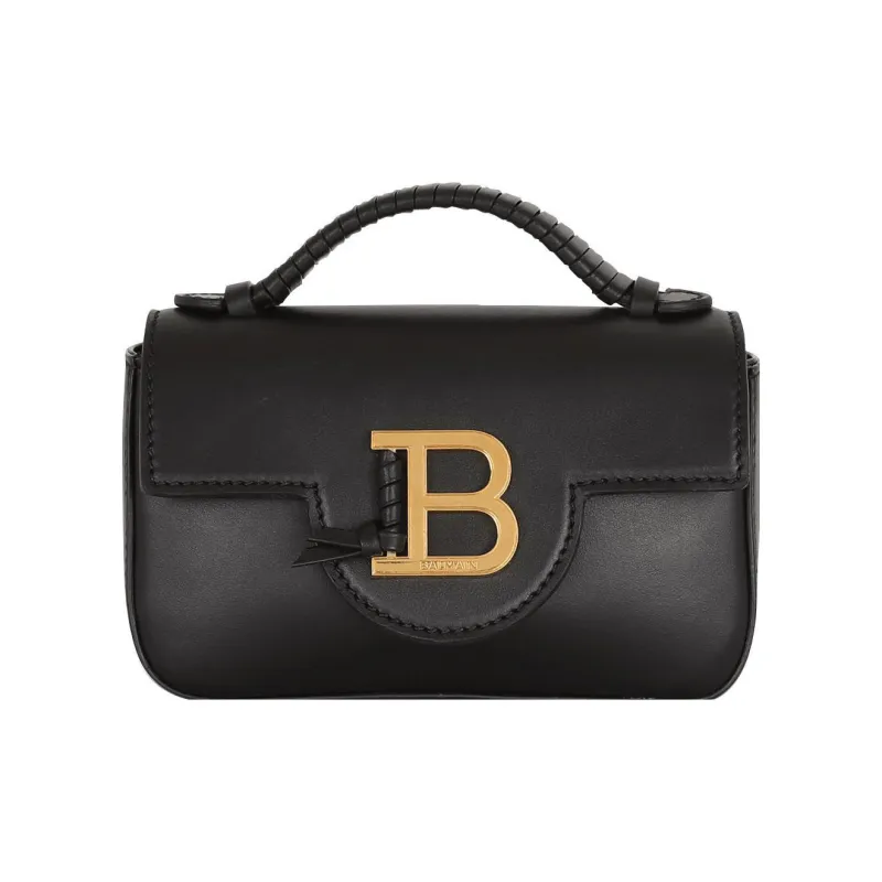 BALMAIN Bbuzz Logo plaque Mini Bag-0