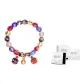 Incense Ash Liuli Multi-Bead Bracelet (White Minimalist Style Box)