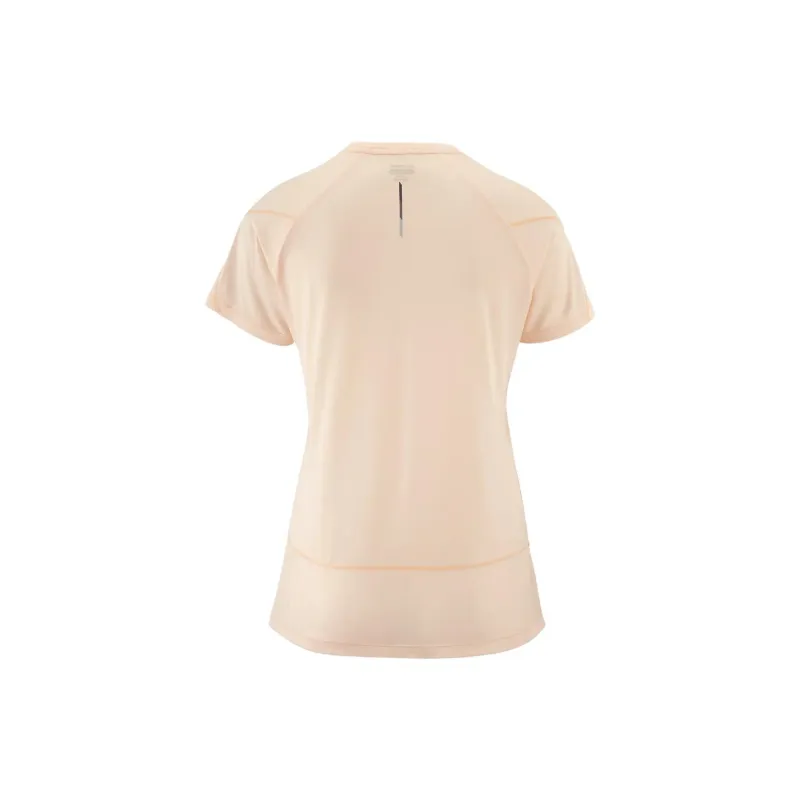 SALOMON CROSS RUN T-Shirts Women's Ivory-1