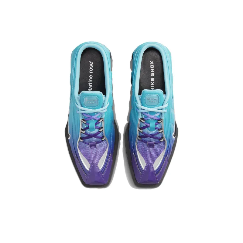 Nike X Martine Rose Shox Mule MR4 'Scuba Blue' Women's-3
