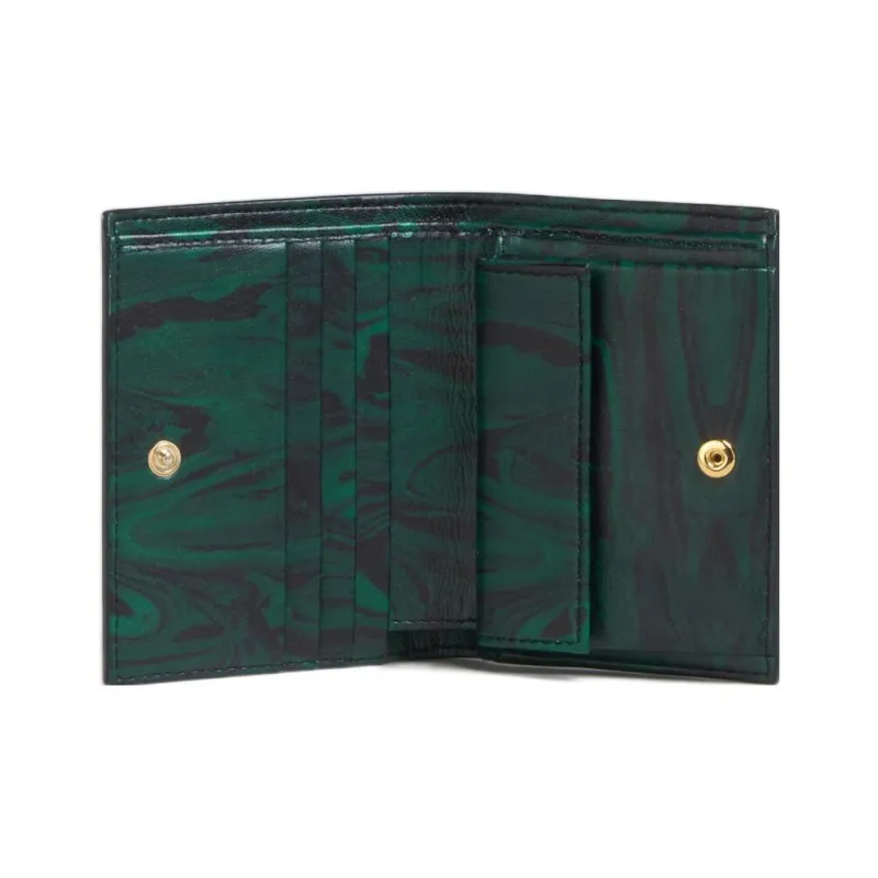 MARNI Venice Calfskin Wallet Women's Black-3