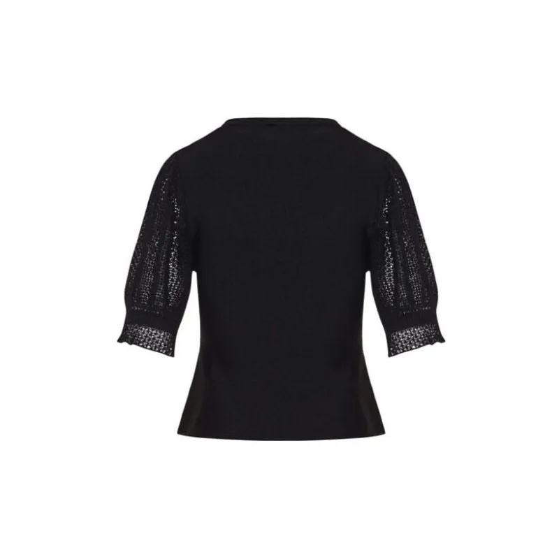 Chloé Lace detail Knitted Top-1