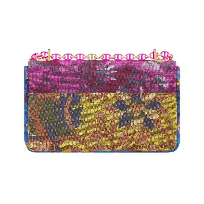 DIOR Caro Cross-Stitch Embroidery Shoulder Bag Crossbody Bag Medium Size Women's Pink-2