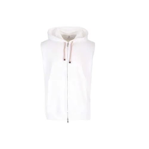 Brunello Cucinelli Hooded Zip-up Gilet