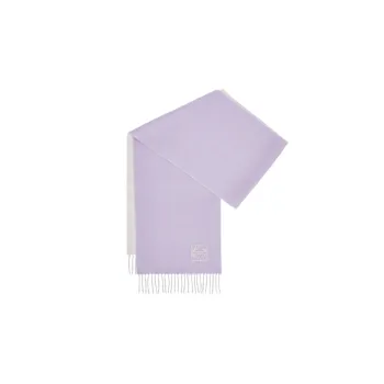 LOEWE Knit Scarves Women's Purple