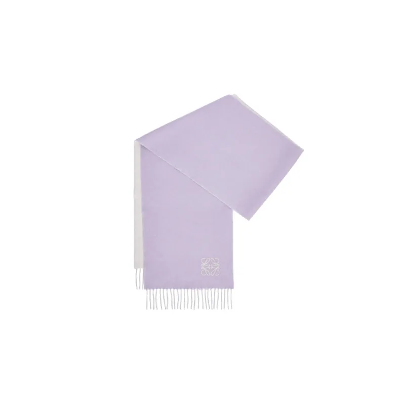 LOEWE Knit Scarves Women's Purple-0