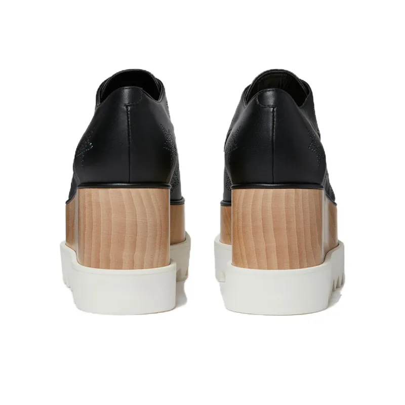 Stella McCartney Elyse Crystal Star Platform Oxfords-4