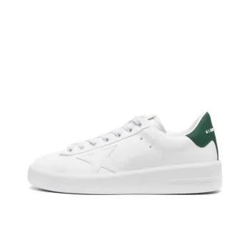 Golden Goose Logo print Laced Leather Sneakers