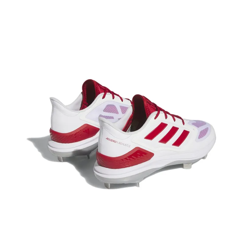 Adidas Adizero Purehustle 3 Elite Cloud White Team Power Red Silver Metallic Women's-3