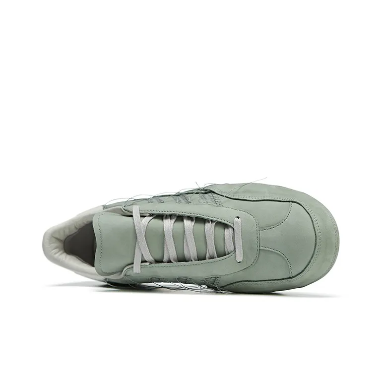 Adidas Y 3 Gazelle Silver Green Off White Light Brown-3