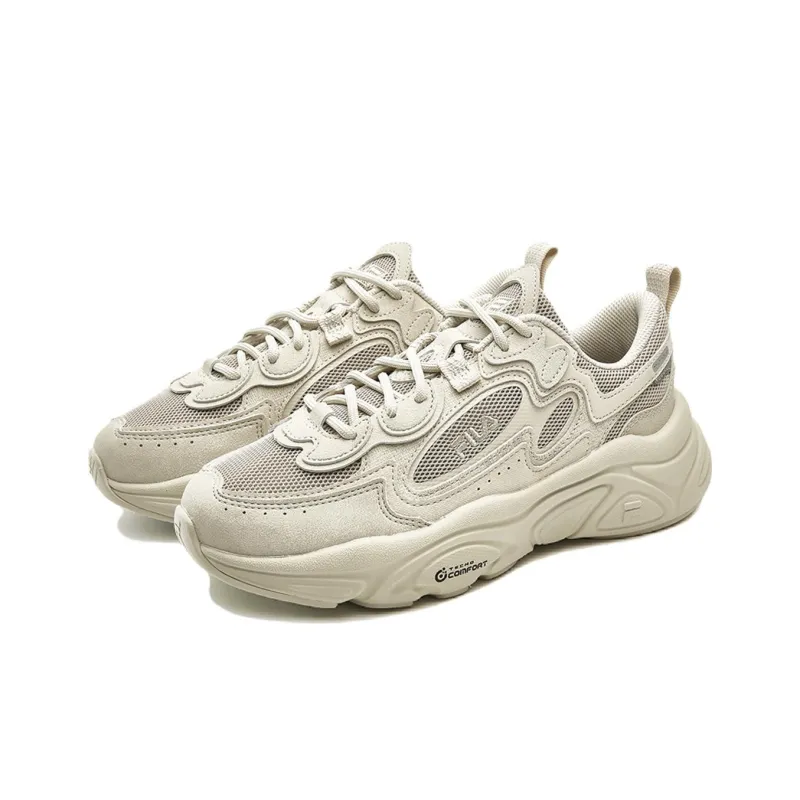 FILA Mars 1S Chunky Shoes 'Cream White' Women's-4