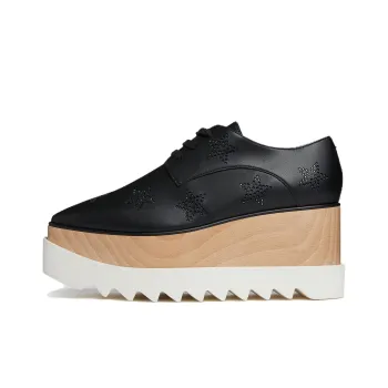 Stella McCartney Elyse Crystal Star Platform Oxfords