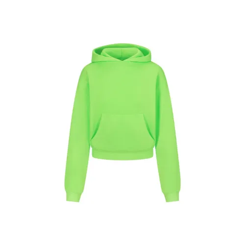 Skims Sweatshirts Women's Neon Green