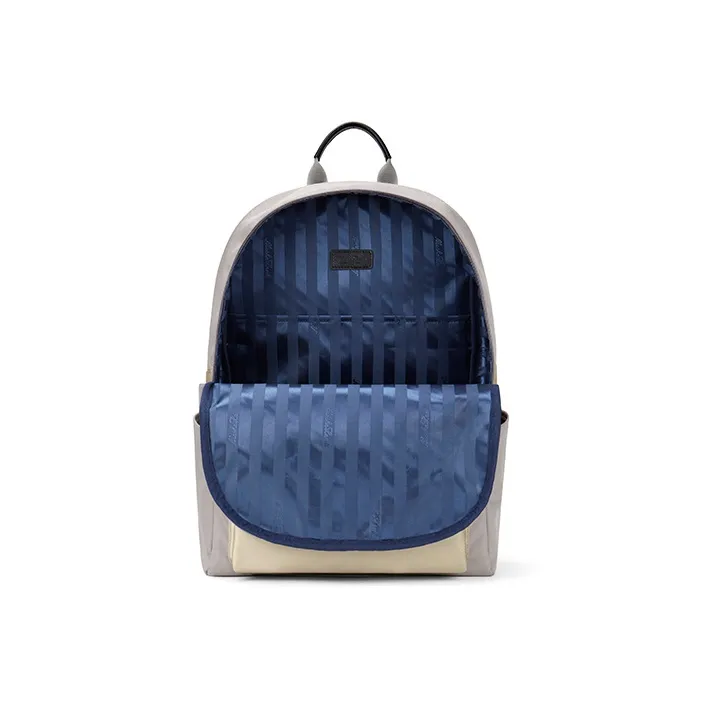 MashaLanti Nylon Fabric Laptop Backpack Large Size Unisex Gray-4