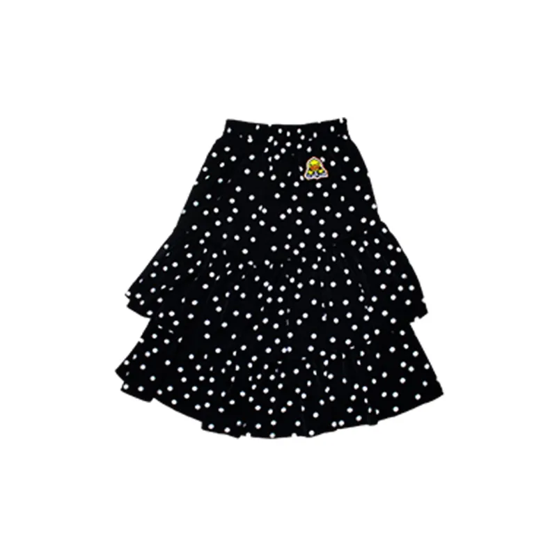 B.Duck Casual Long Skirts Women's Black-1