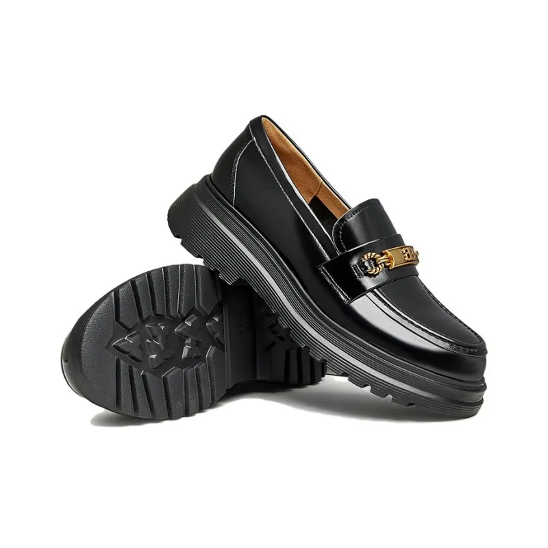 TATA Loafers Women's Black/Ecru-4