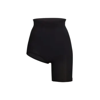 SKIMS SEAMLESS SCULPT SOLUTION SHORT RIGHT LEG EXPOSED Casual Shorts Women's ONYX/Onyx