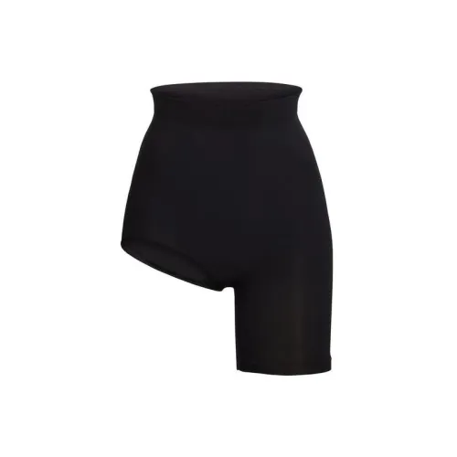 SKIMS SEAMLESS SCULPT SOLUTION SHORT RIGHT LEG EXPOSED Casual Shorts Women's ONYX/Onyx