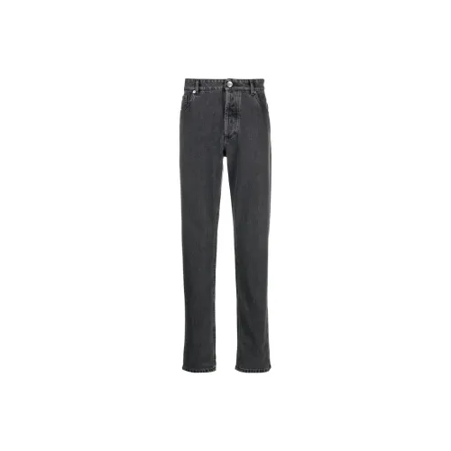 Brunello Cucinelli Slim-cut Cotton Jeans