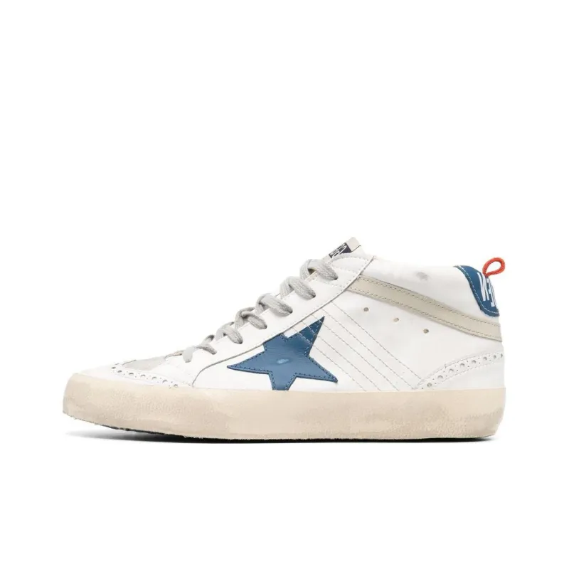 Golden Goose Mid-Star Panelled Sneakers-0