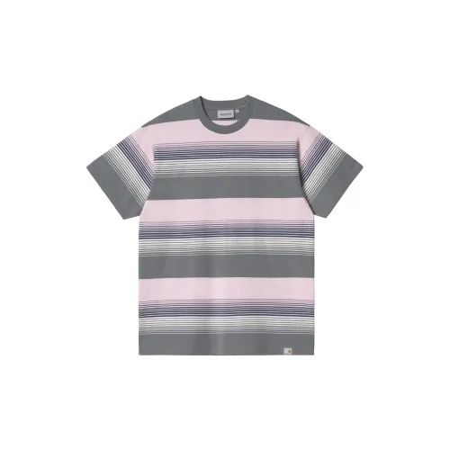 Carhartt WIP T-Shirts Men Gray Pink