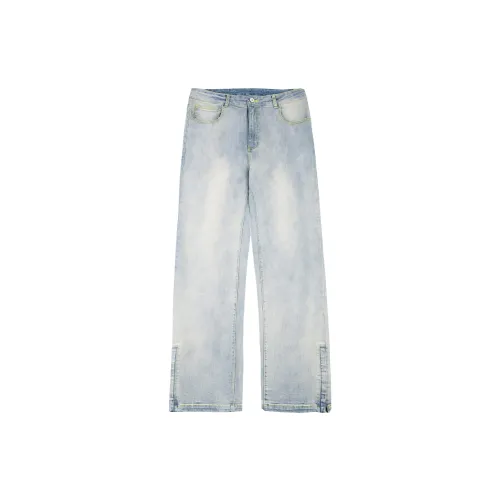 MATCHA STORY Jeans Unisex Blue