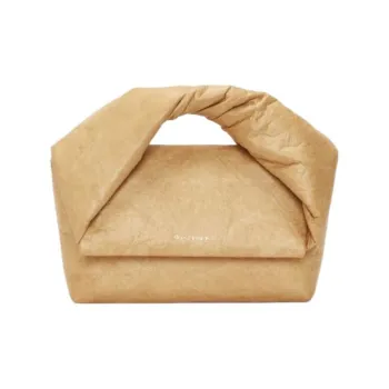 JW Anderson Twister Logo Detailed Medium Tote Bag