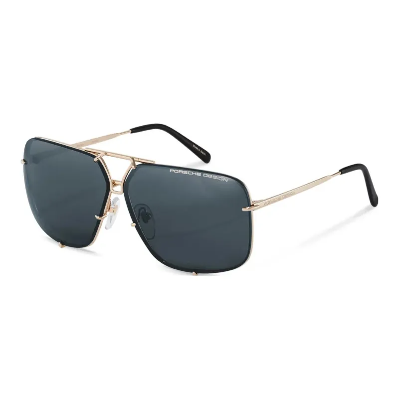 PORSCHE DESIGN Pure Titanium Square Sunglasses Unisex-2