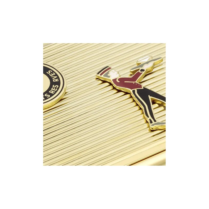 CARTIER Metal Card Holder Unisex Gold-3