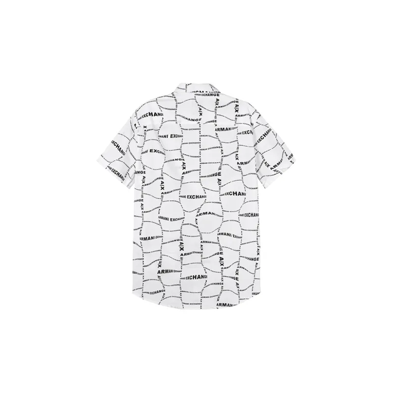 ARMANI EXCHANGE SS23 Shirt Men's White-1