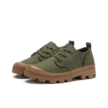 AIGLE Slip-Resistant Low-Top Outdoor Shoes Unisex Bush Green