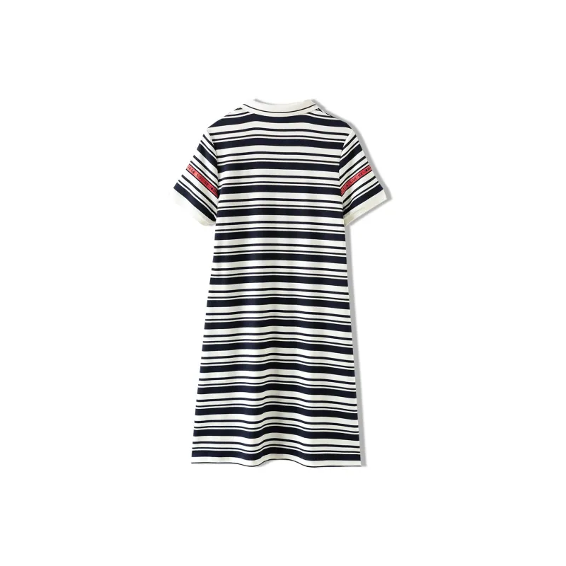 Elle Active Short Sleeved Dresses Women's White-1