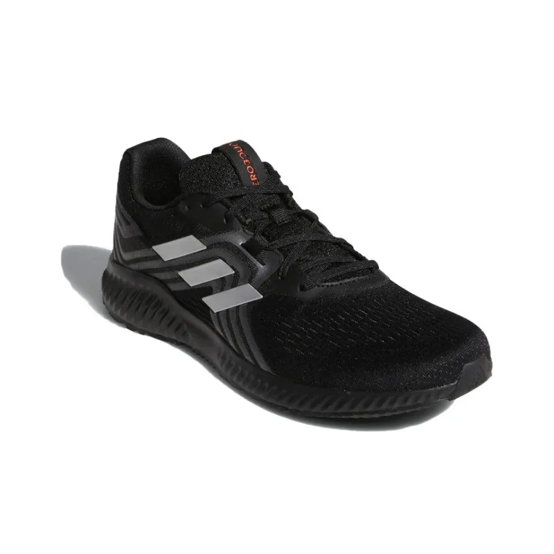 Adidas Aerobounce 2 'Core Black Silver Met Solar Red'-2