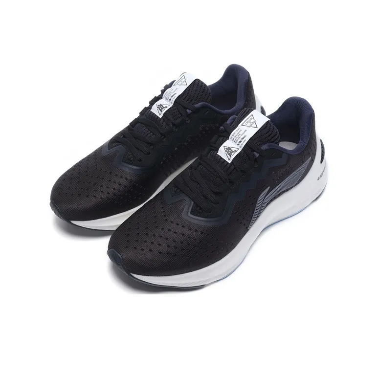 LiNing Arashi Lightweight Rebound Low Top Running Shoes Men's Black-2