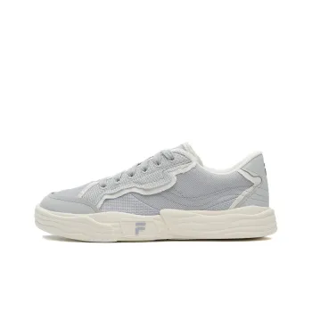 FILA FUSION POP 2 Slip Resistant Low Top Skateboard Shoes Women's Daybreak Gray