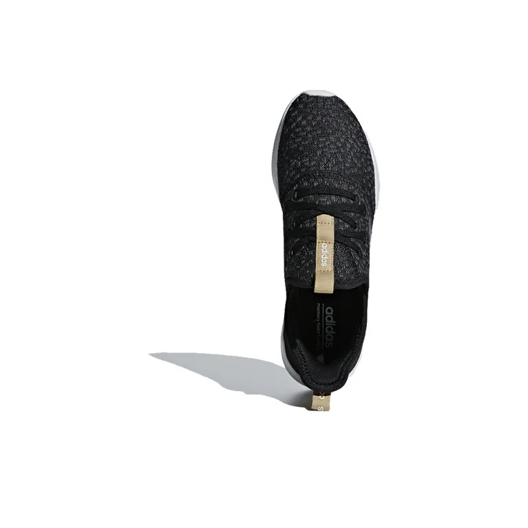 Adidas Cloudfoam Pure Shoes Black/White Women's-3
