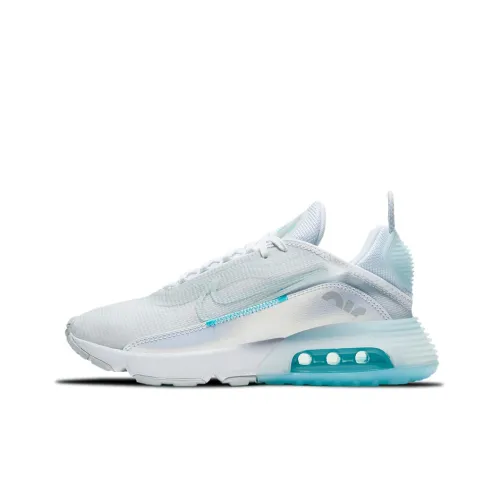 Nike Air Max 2090 Running Shoes Men Low-Top White/Blue